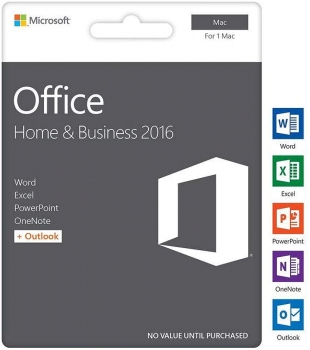 install office home and business 2016 for mac with product keycard